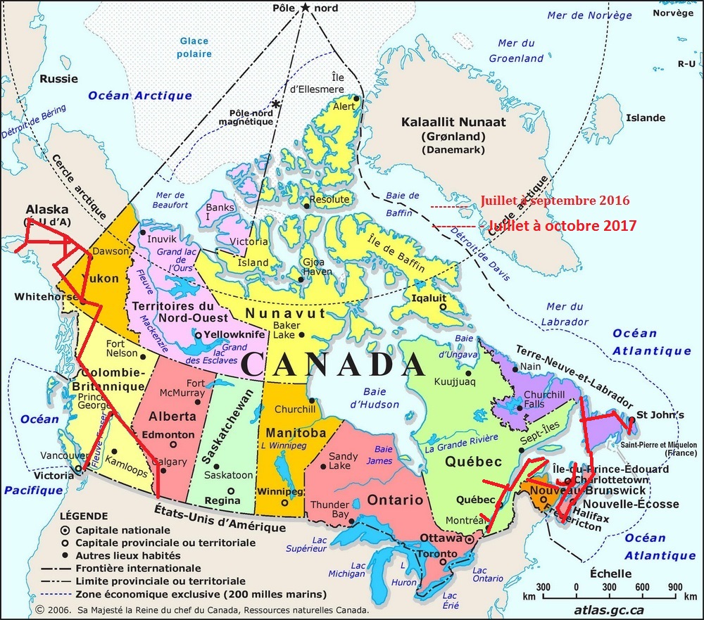 Canada carte 5